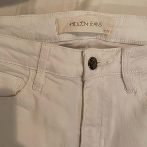White Kick Flare Jeans